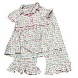 Bitty Baby American Girl Bugs & Butterflies Pajamas Girls Sz 6